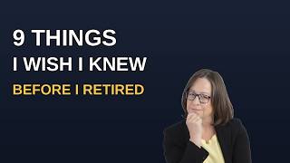 9 Retirement Killers You Need To Eliminate Today!