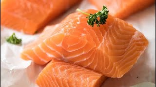 Salmón asado edición corta #asmr #viral #cooking #food #fyp #fish #nature