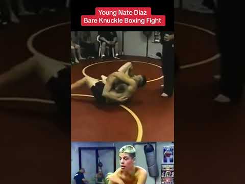Young 17 Year Old Nate Diaz Bare Knuckle Boxing Fight #natediaz #boxing #bareknuckleboxing