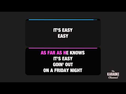 Easy in the Style of “Rascal Flatts feat. Natasha Bedingfield” with lyrics (with lead vocal)