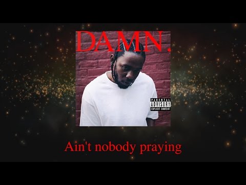 Kendrick Lamar - FEEL. (Lyric Video) DAMN. Remix By Dro