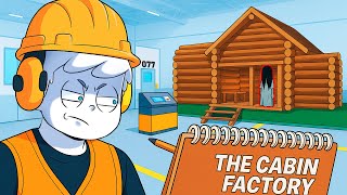 DECIDÍ TRABAJR con CABAÑAS EMBRUJADAS... 🏠👻 😱 THE CABIN FACTORY con PANCRACIO