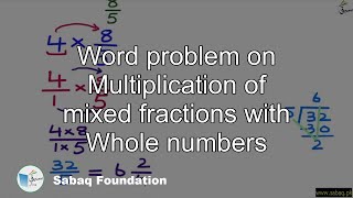 Word problem on Multiplication of mixed fractions with Whole numbers