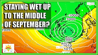 Ten Day Forecast: Staying Wet Up To The Middle Of September?