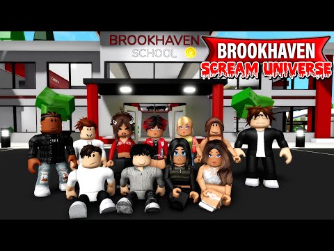 SU ET SYLVIE FACE A LEUR PIRE RENTRÉE SCOLAIRE dans BROOKHAVEN RP ! - (SCREAM UNIVERSE 3)