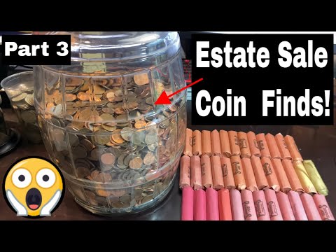 Estate Sale Finds, Part 3 - The Old Jar of Copper and Wheat Pennies