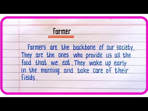 Essay On Farmer In English | Farmer Essay | Essay Writing In English On Farmer