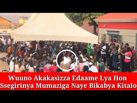 Wuuno Aleese Bwino Akakasizza Eddaame Lya Hon Ssegirinya Mumaziga Naye Bikabya