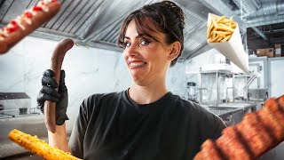 LA FRITERIE : on teste TOUS le SNACKS !
