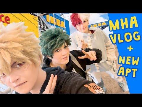 MHA IKEA VLOG + New Apartment "Tour" | Cosplay in PUBLIC [ My Hero Academia Cosplay ]