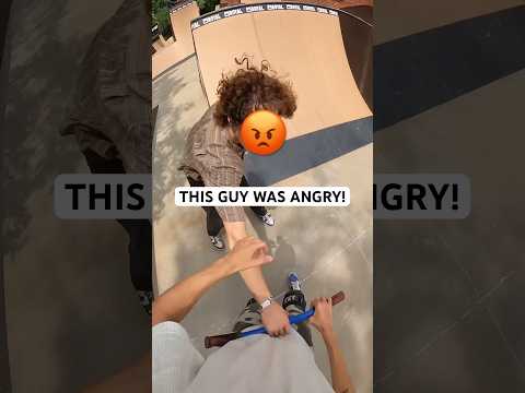 This guy was ANGRY! ๐ก ๐ด Roman Dellapena #shorts #maddgear #shortvideo #viralvideo #gopro #tricks