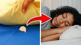 1 Garlic clove under your pillow and sleep like never before!