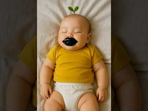 Baby learning ashton hall  #qt #ai #funny