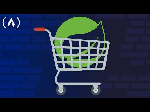 Spring Boot, Spring Security, JWT Course – Shopping Cart Backend Java Project