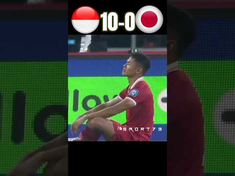 Indonesia VS Jepang🔥 World Cup 2026 Imajinary #shorts#indonesia#football