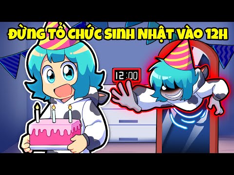 Yummie Gặp Ma Khi Tổ Chức SINH NHẬT Vào 12H Đêm Trong Minecraft 😱😭