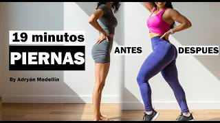 TRANSFORMA tus Piernas 🔥 19-Min At-Home Leg Builder 🏠como ENGROSAR piernas RAPIDO/ Thicker Legs 🍗
