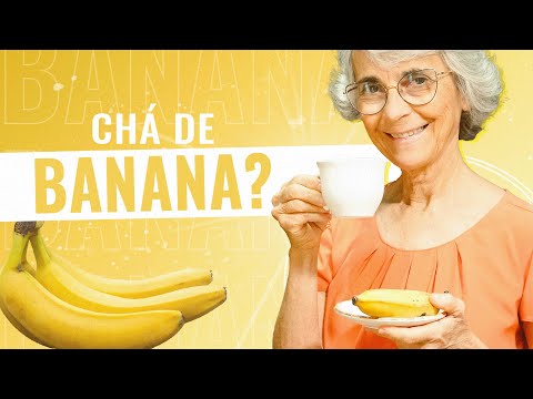 PARA QUE SERVE CHÁ DE BANANA? PARA INDUZIR O SONO!