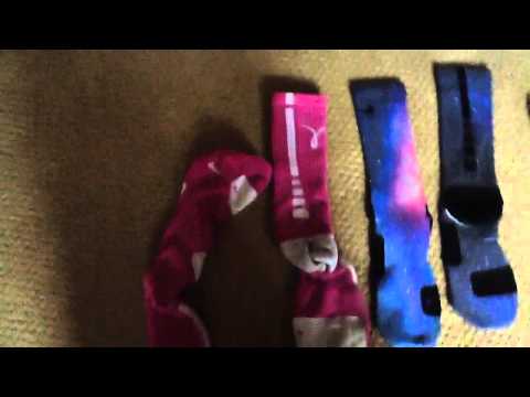 Rarest custom Nike elite socks breast cancer...