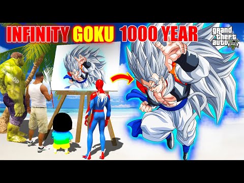 GTA 5 | GTA5 BUT WHATEVER INFINITY GOKU 1000 YEAR, SHINCHAN FRANKLIN & CHOP DRAWS COMES TO REAL LIFE