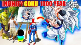 GTA 5 | GTA5 BUT WHATEVER INFINITY GOKU 1000 YEAR, SHINCHAN FRANKLIN & CHOP DRAWS COMES TO REAL LIFE