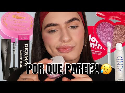 maquiagens que usei APENAS 1 VEZ! natura, ruby rose, mary kay....