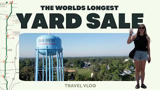 Treasure Hunting the 127 YARD SALE | World’s Longest Yard Sale Vlog