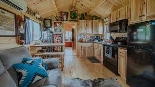 Veteran's STUNNING $75k Tiny House Has No Loft!