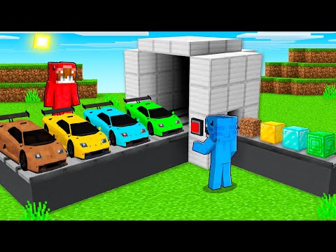 Evolucioné mi Fábrica de COCHES SUPERDEPORTIVOS en Minecraft!