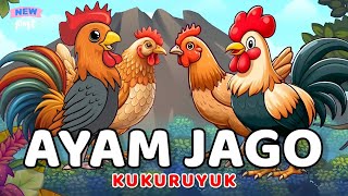 LAGU ANAK 🇮🇩 KUKURUYUK | LAGU AYAM JAGO | AYAM BERKOKOK | LAGU ANAK TREND | LAGU ANAK INDONESIA