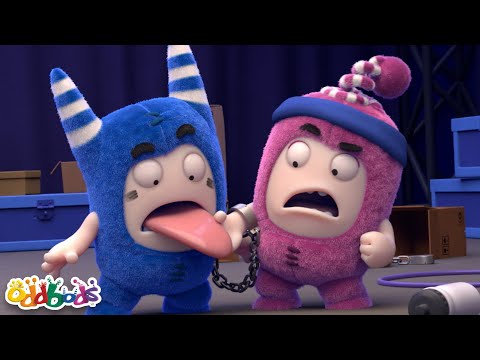 Oh não! Estamos presos juntos! | Oddbods Brasil | Desenhos Animados Engraçados em Português