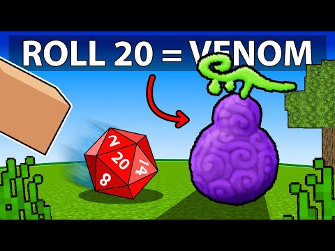 One Piece Minecraft But DICE Decide Our Devil Fruits