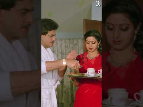 श्रीदेवी जी ने जितेंद्र जी को चाय पिलाके गुस्सा शांत किया | #jitendra #sridevi #himmataurmehanat
