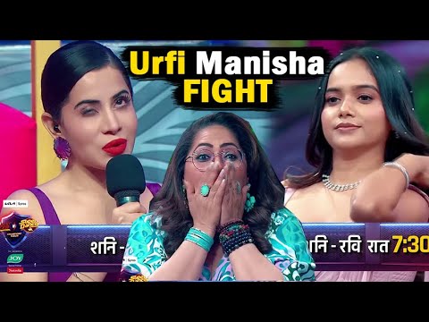 Indias Best Dancer Vs Super Dancer Uorfi Javed aur Mansiha Rani Fight