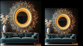 "Create a Royal Mirror Wall at Home | DIY Glam Decor Idea!" Fashion pixies