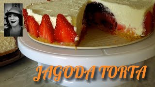 ZANIMLJIVA i osvježavajuća torta s jagodama – bez rerne