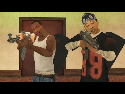 Denise Joins CJ for a Heist in GTA San Andreas