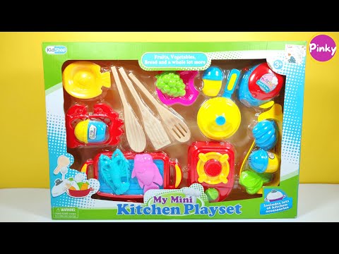 💜3 Minutes Satisfying with Unboxing Cute Red Kitchen Playset Collection ASMR | Review Toys