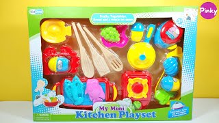 💜3 Minutes Satisfying with Unboxing Cute Red Kitchen Playset Collection ASMR | Review Toys