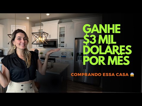 Ganhe até 3 mil dólares por mês, comprando essa casa perto de Orlando 🇺🇸