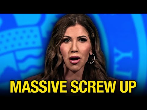 Trump Admin BASHES Kristi Noem After MASSIVE Screw Up