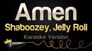 Shaboozey, Jelly Roll - Amen (Karaoke Version)
