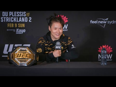 Zhang Weili Post-Fight Press Conference | UFC 312