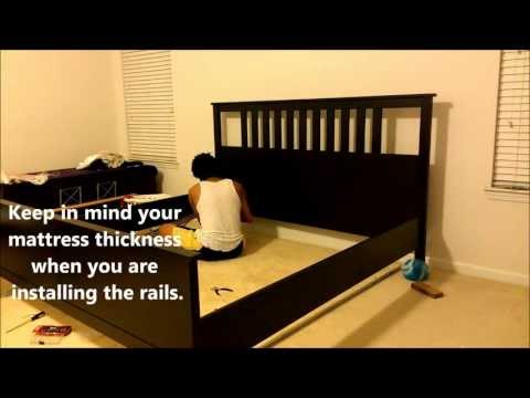 Assembly Instructions For Ikea Bed 10, Ikea Skorva Bed Frame Instructions