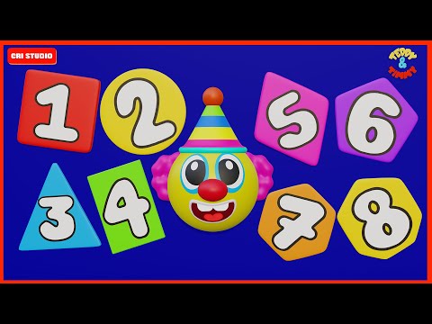 Numbers for kids | Shapes Name | 123 go | Shapes | Toddler Learning Video | Shapes for Kids | Square