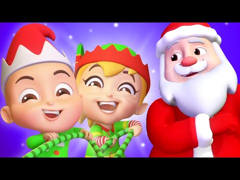 Five Little Elves, Christmas Song and Nursery Rhymes for Kids