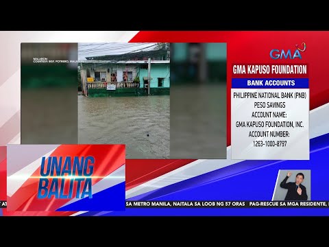 Rescue Teams Gumamit Ng Bangka Para Mailigtas Ang Mga Na Trap Sa