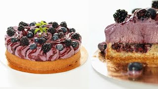 Blueberry Ice Cream Pie – Bruno Albouze