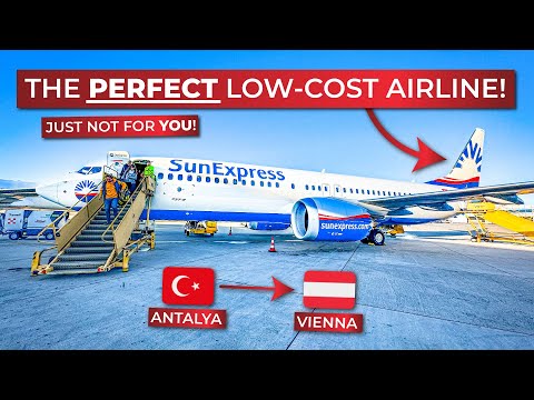 BRUTALLY HONEST | Economy Class aboard SunExpress new Boeing 737MAX from Antalya to Vienna!