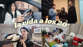3 DIAS CONMIGO 💕 compras del SUPER,  noche con amigos & receta fácil de pan casero!! VLOG
